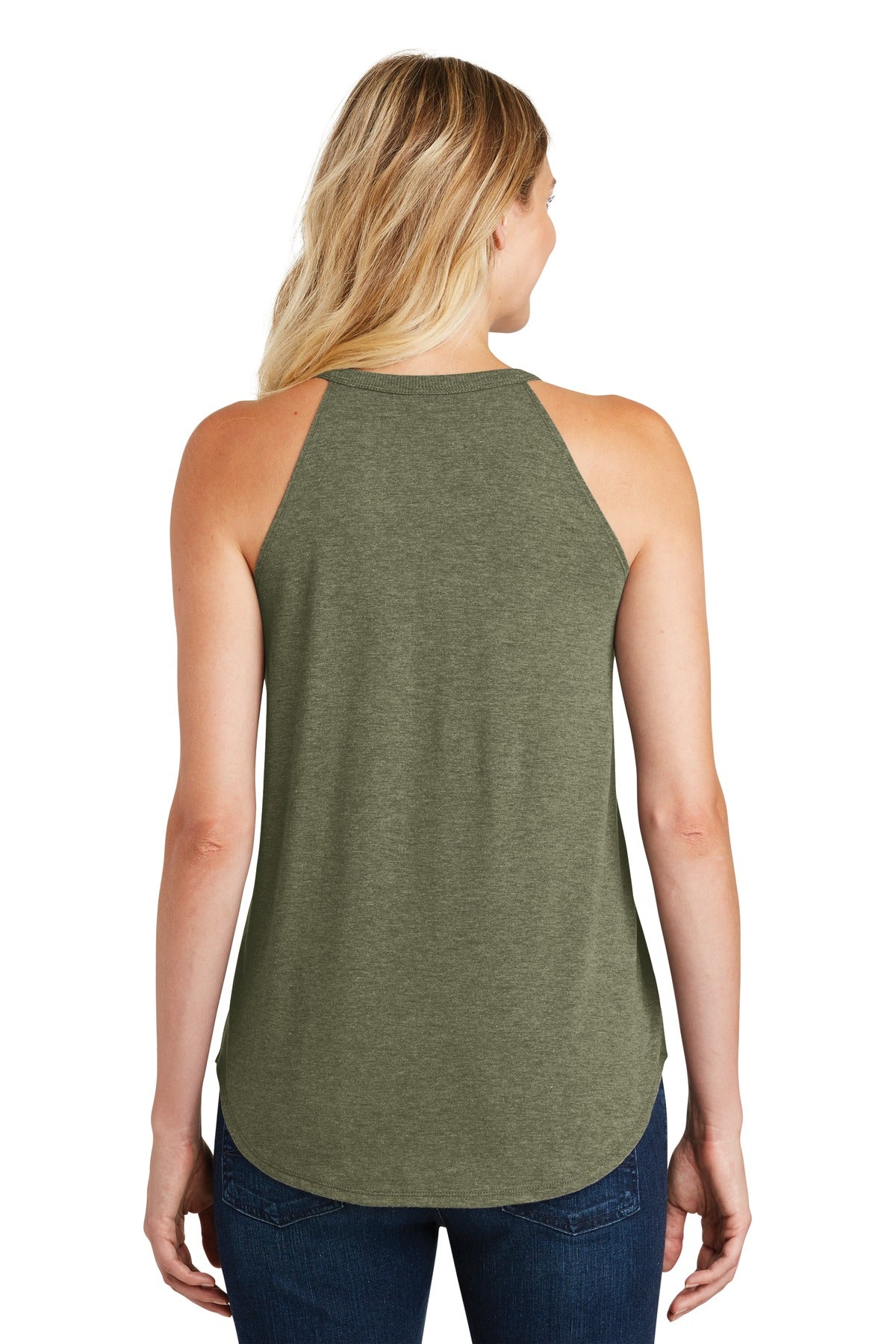 District Women's Perfect Tri  Rocker Tank DT137L