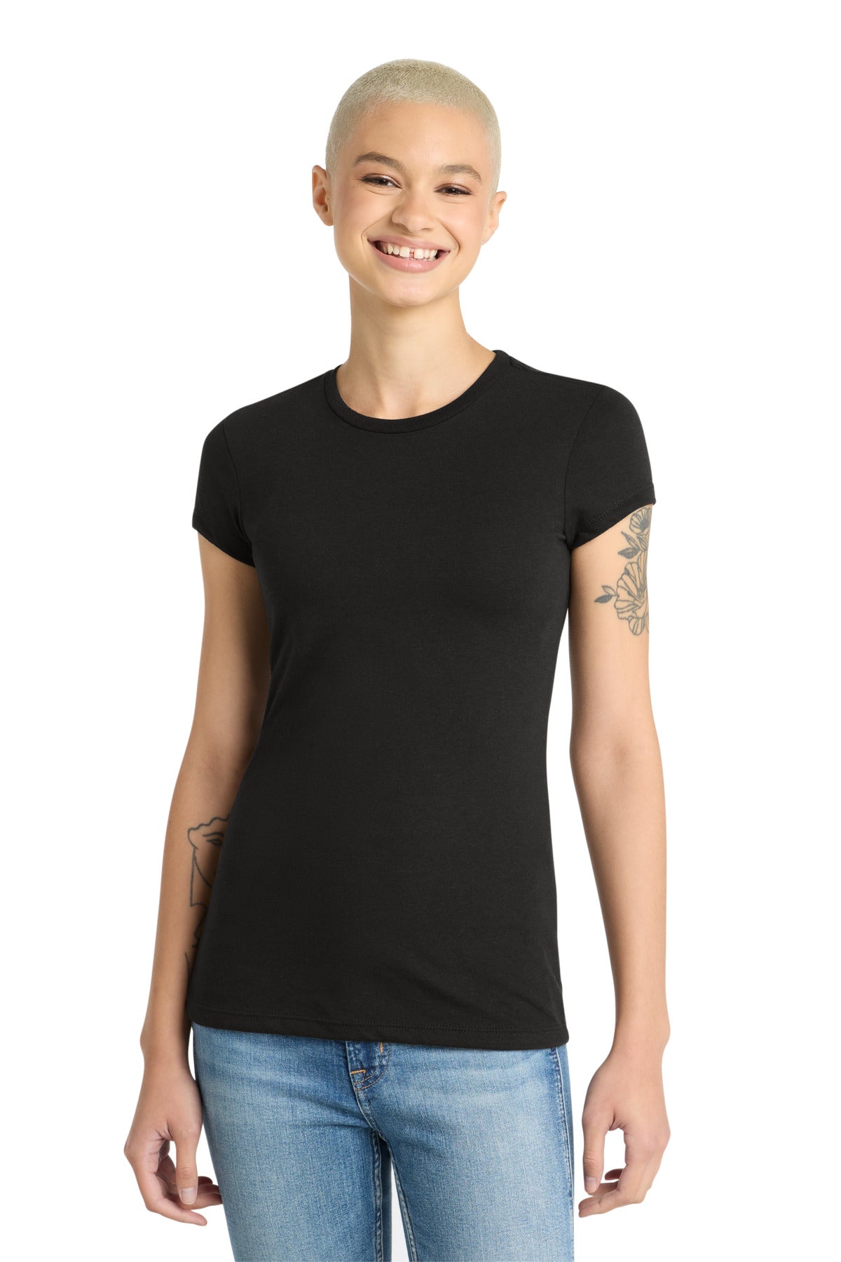 District Women's Fitted Perfect Tri  Tee DT155