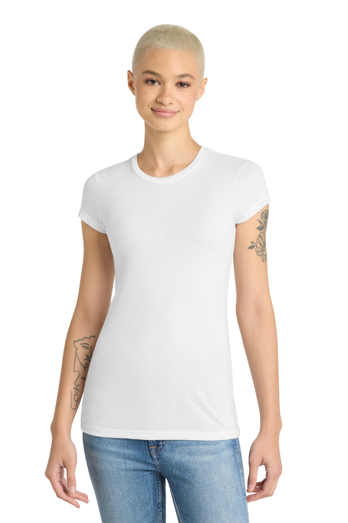 District Women's Fitted Perfect Tri  Tee DT155