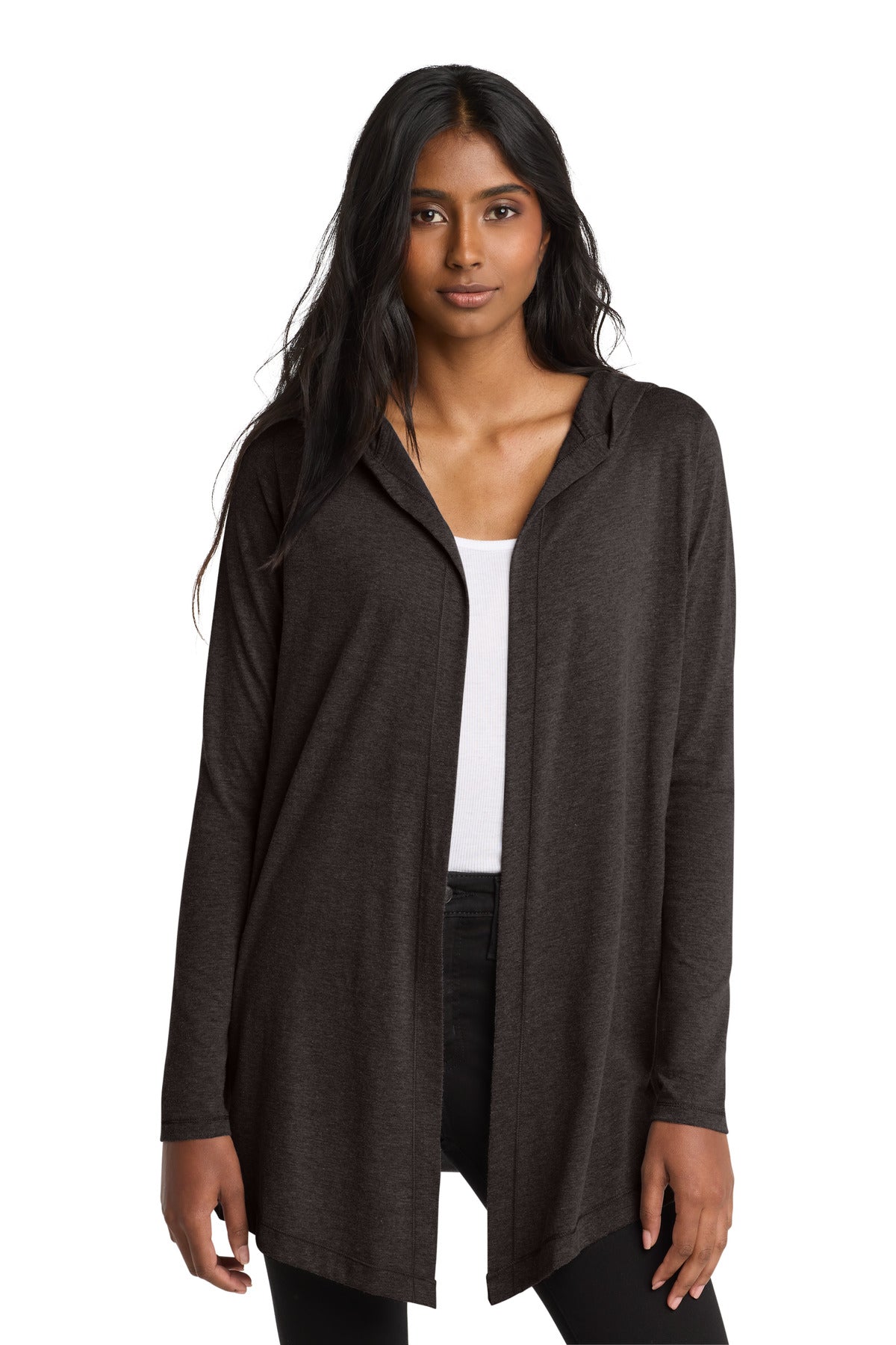 District  Women's Perfect Tri  Hooded Cardigan DT156