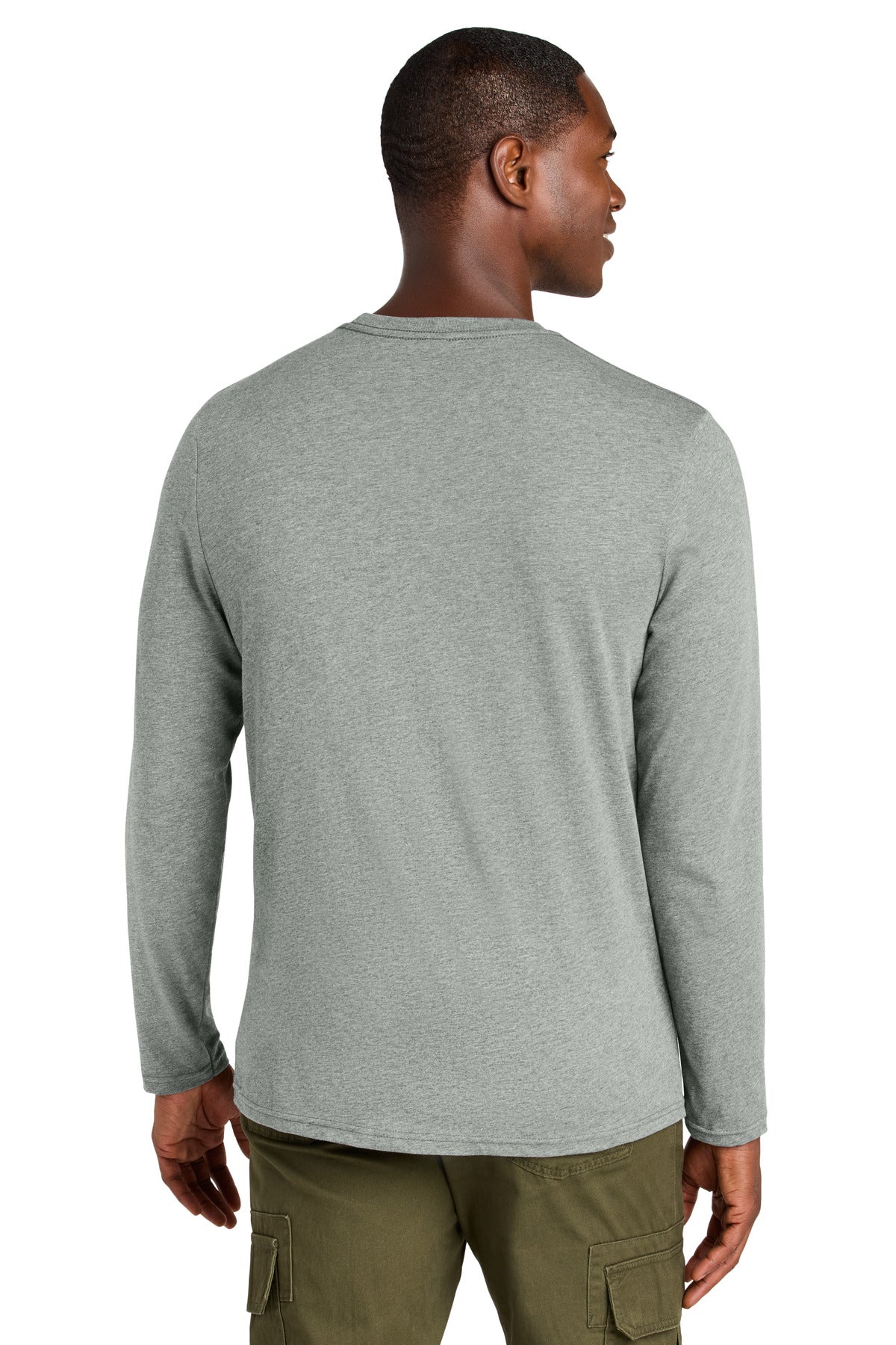 District Perfect Weight CVC Long Sleeve Tee DT185