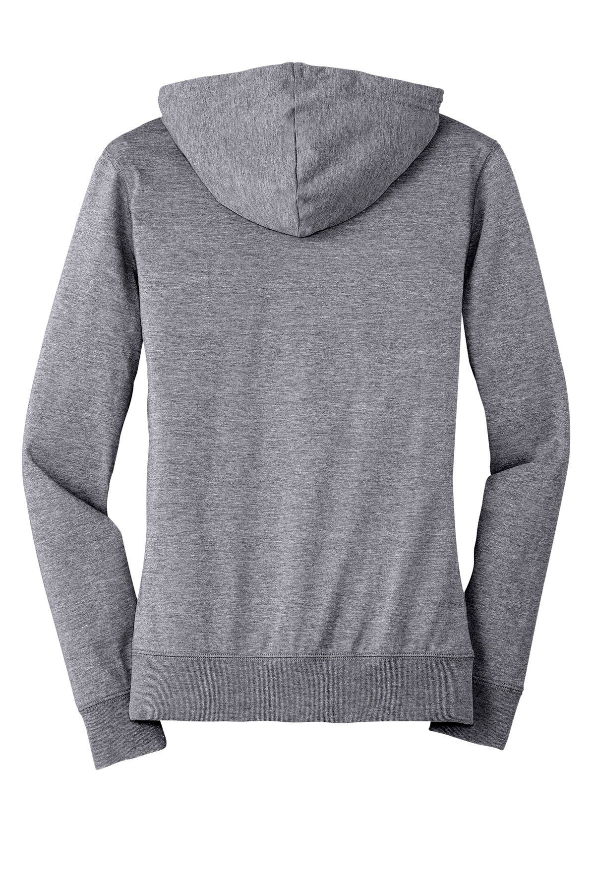 District Women's Fitted Jersey Full-Zip Hoodie DT2100