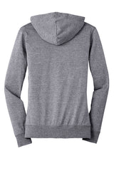 District Women's Fitted Jersey Full-Zip Hoodie DT2100