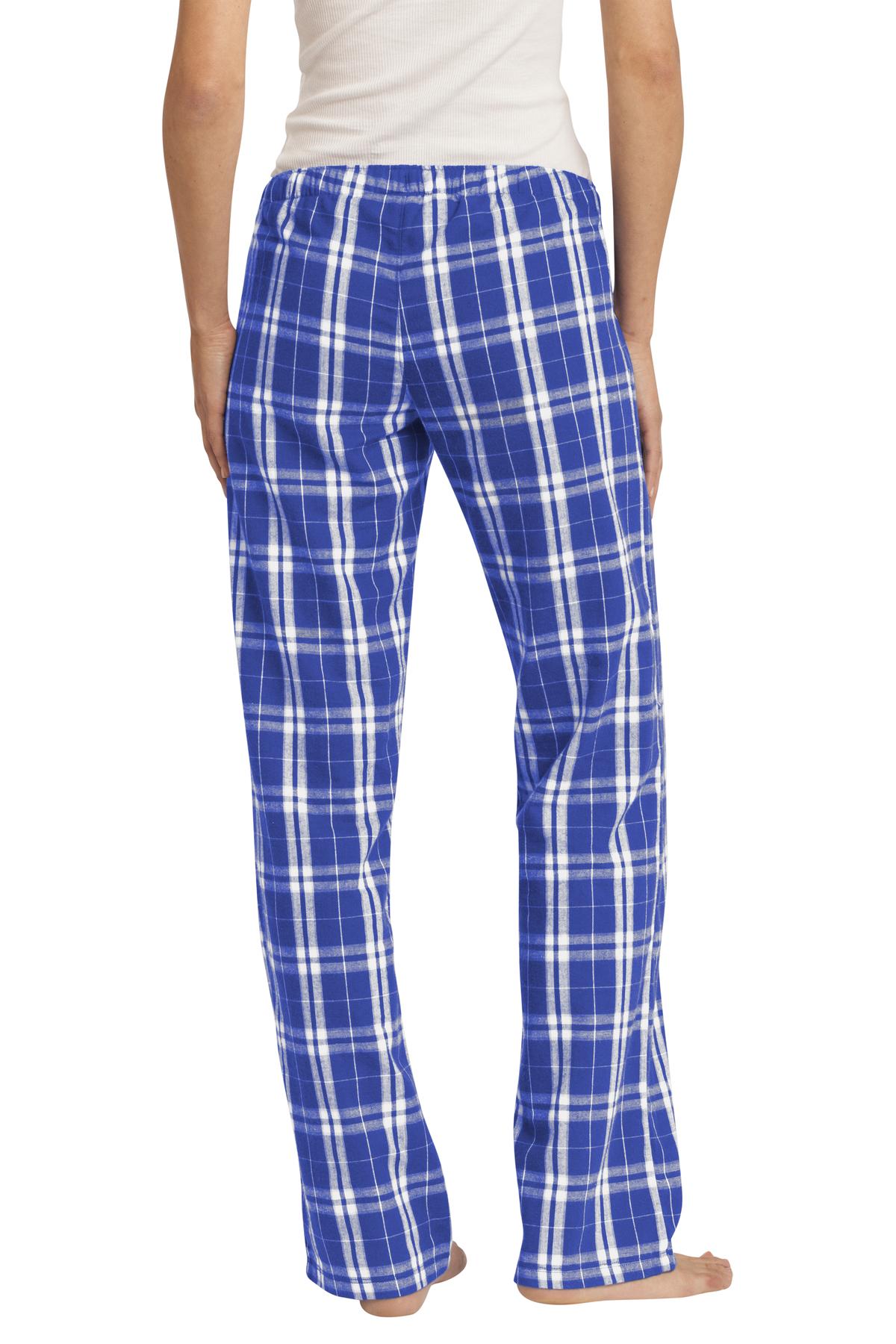 District Women's Flannel Plaid Pant DT2800