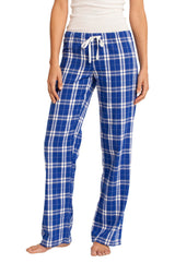 District Women's Flannel Plaid Pant DT2800