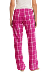 District Women's Flannel Plaid Pant DT2800