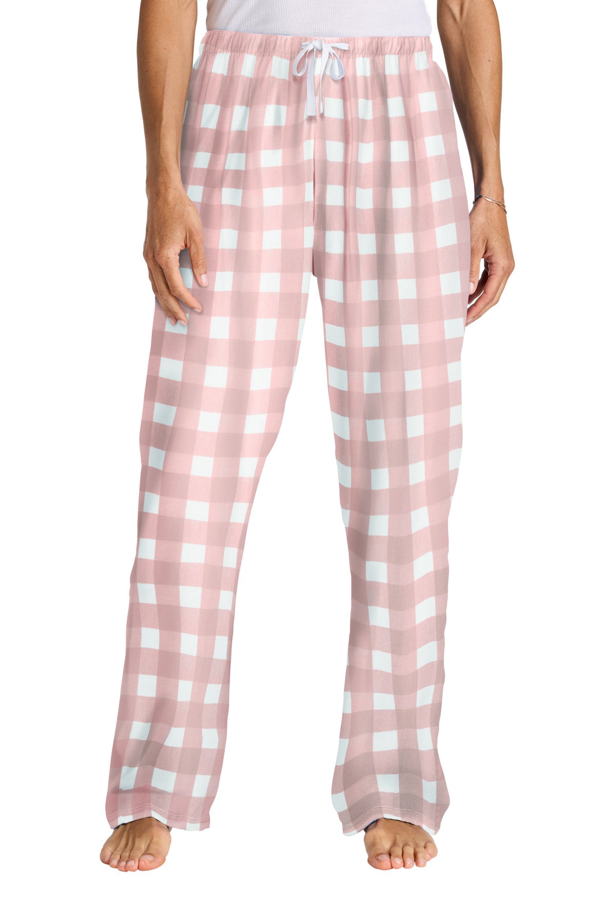 District Women's Flannel Plaid Pant DT2800