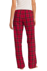 District Women's Flannel Plaid Pant DT2800
