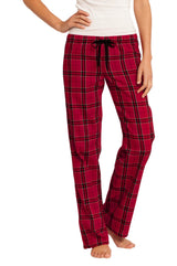 District Women's Flannel Plaid Pant DT2800