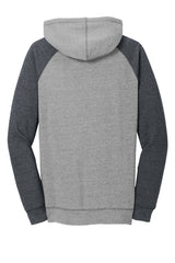 District Women's Lightweight Fleece Raglan Hoodie DT296
