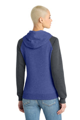 District Women's Lightweight Fleece Raglan Hoodie DT296