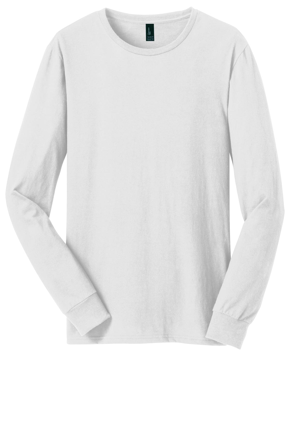 District Young Mens The Concert Tee Long Sleeve DT5200