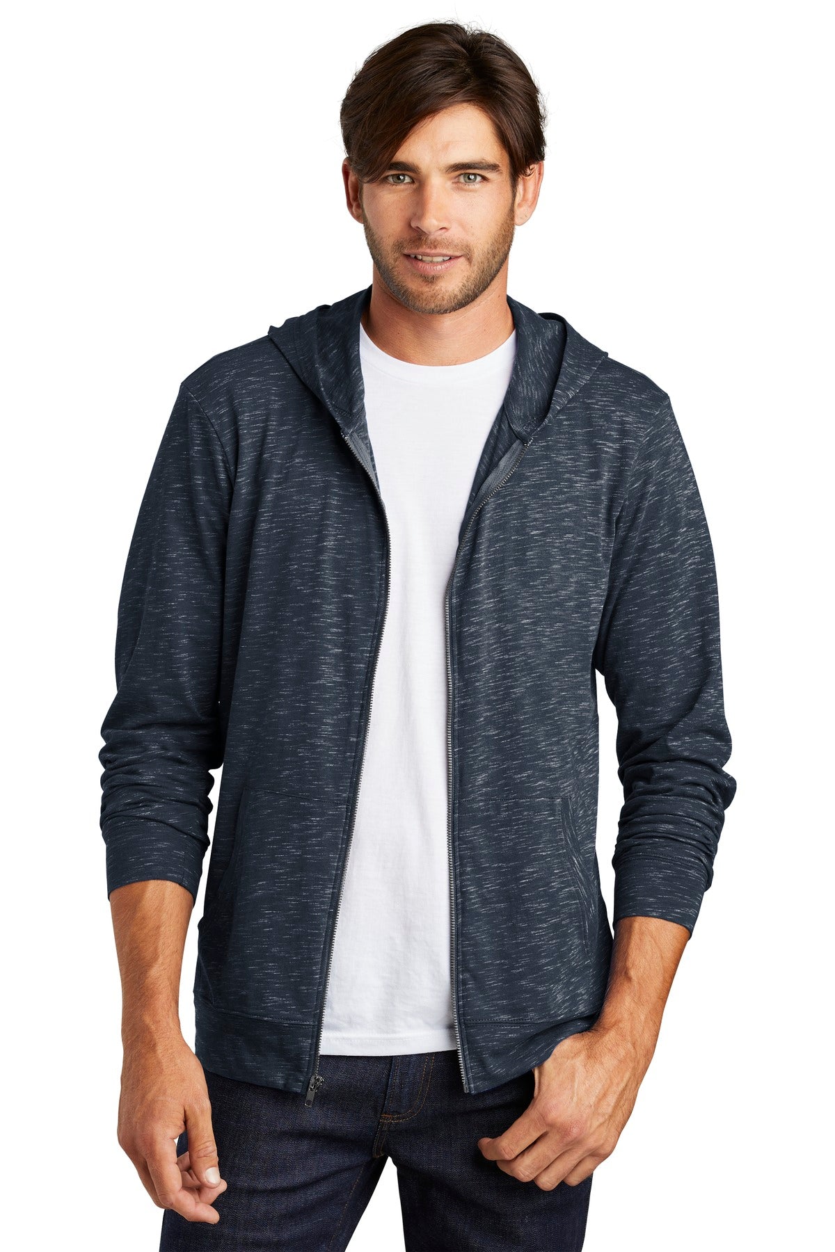 District Medal Full-Zip Hoodie DT565
