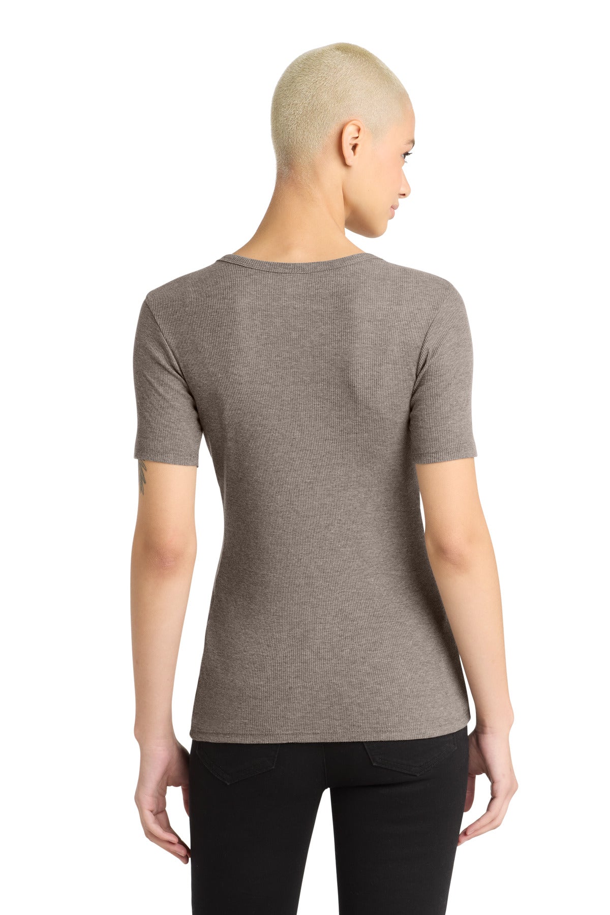 District Women's V.I.T. Rib Scoop Neck Tee DT6020