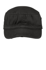 District Distressed Military Hat DT605