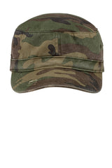 District Distressed Military Hat DT605