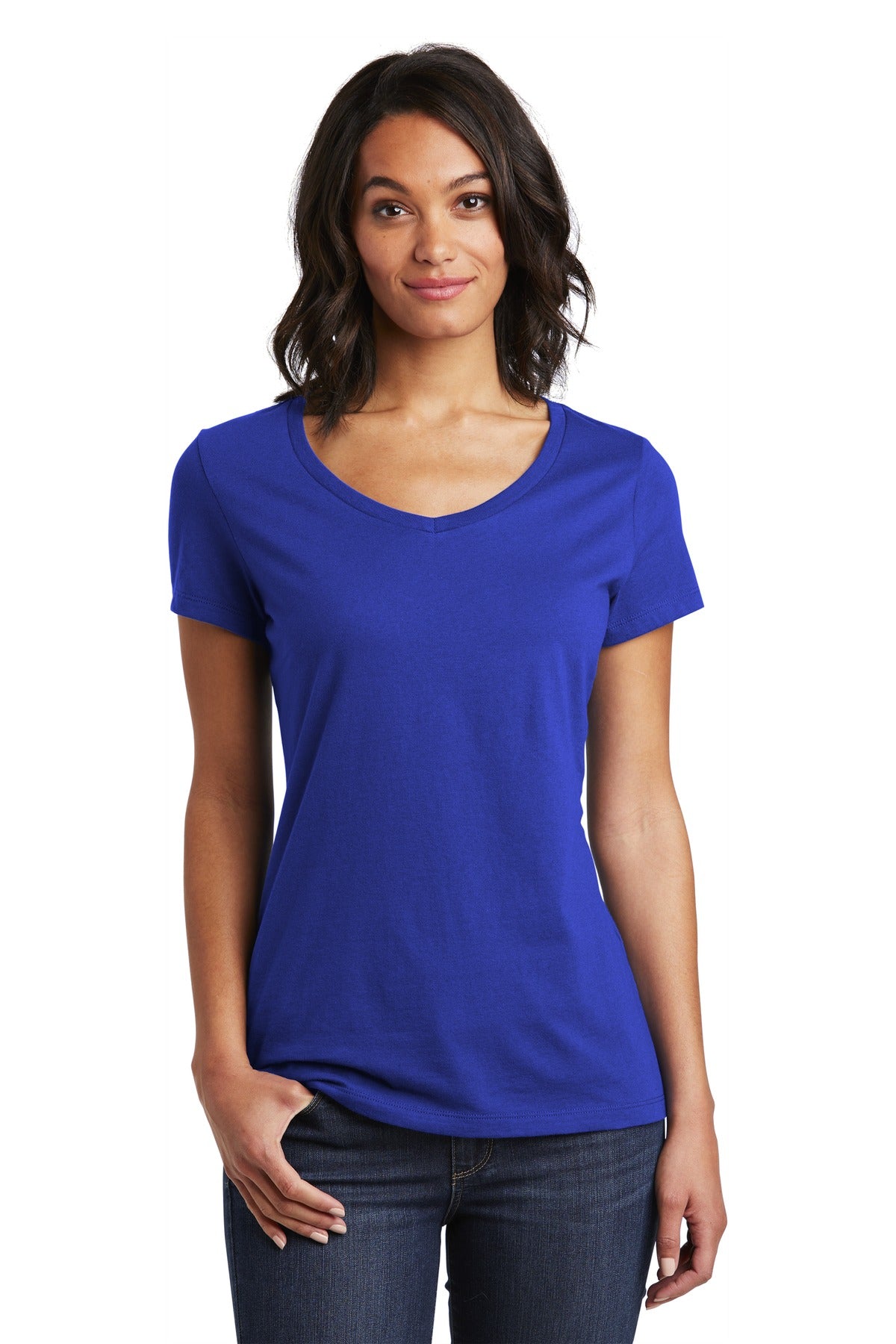 District Women's Very Important Tee V-Neck DT6503