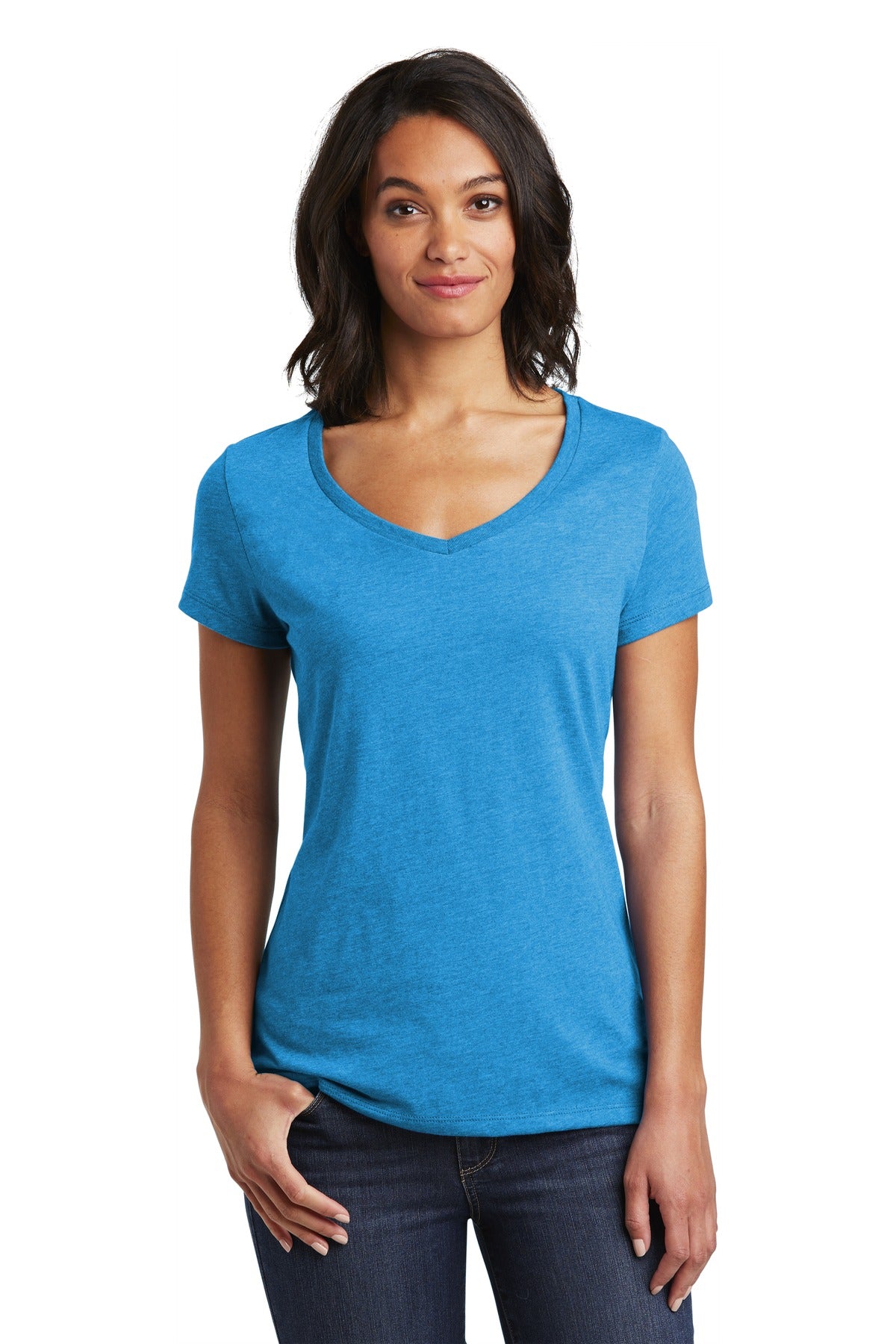 District Women's Very Important Tee V-Neck DT6503