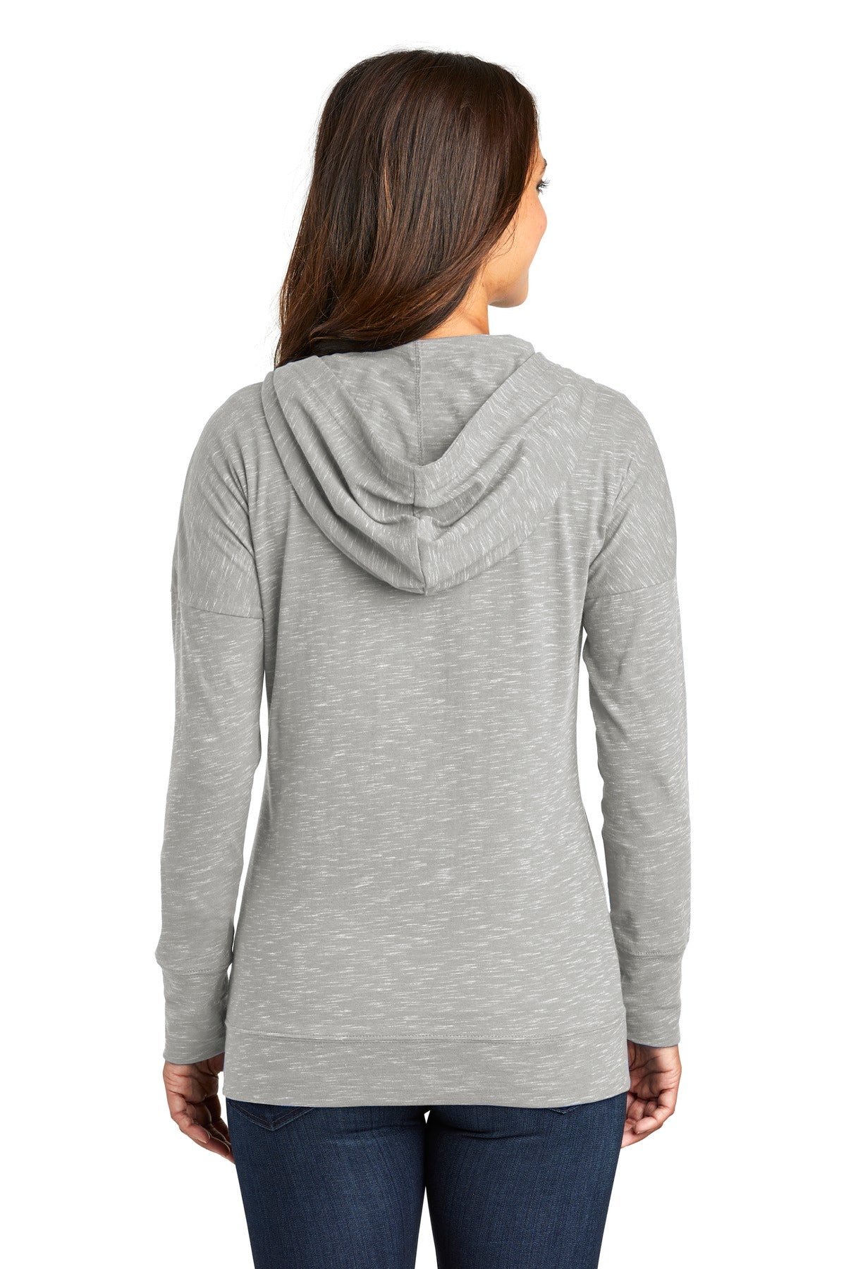 District Women's Medal Full-Zip Hoodie DT665