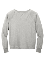 District Women's Featherweight French Terry Long Sleeve Crewneck DT672