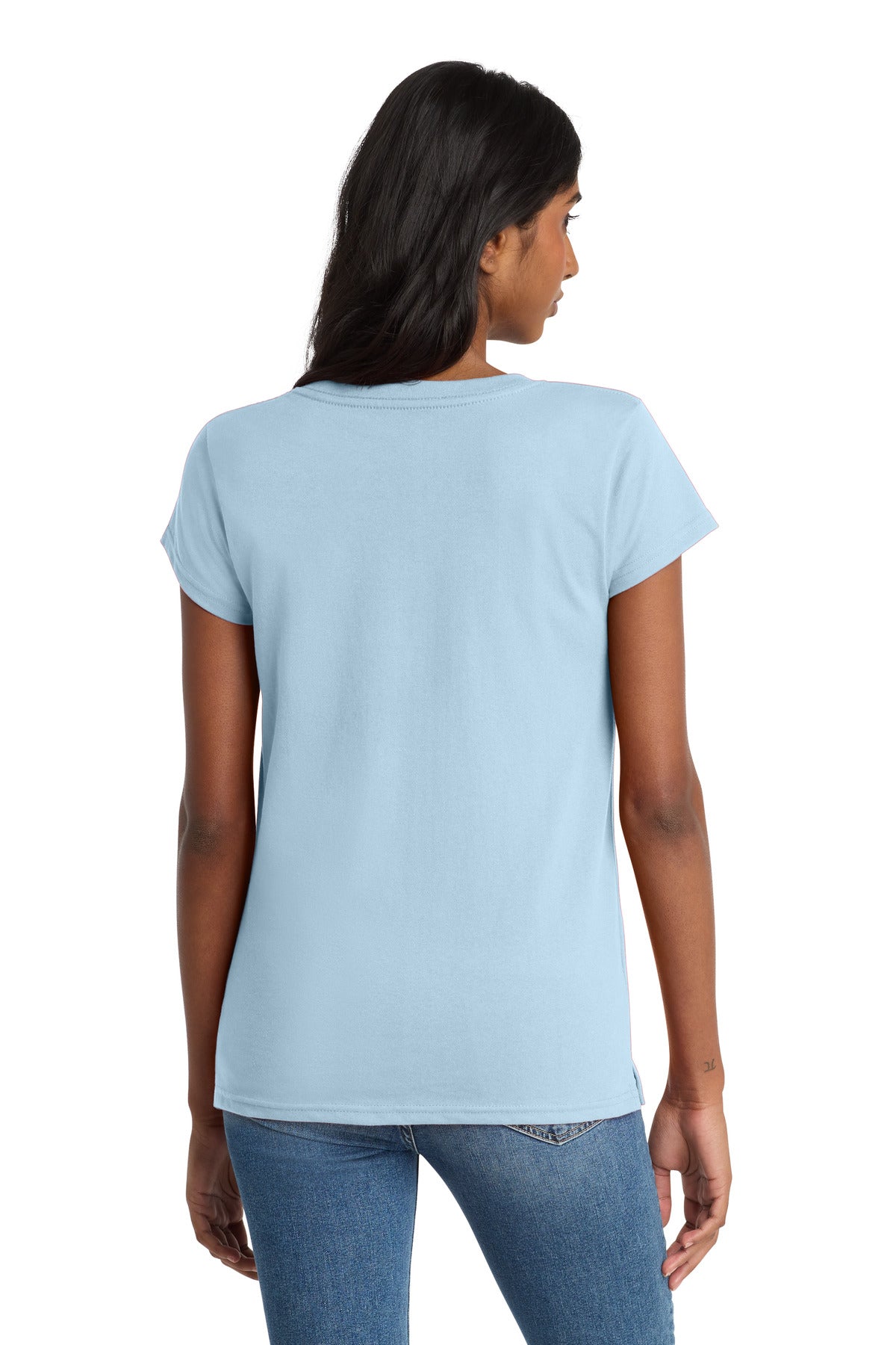 District Women's Re-Tee V-Neck DT8001