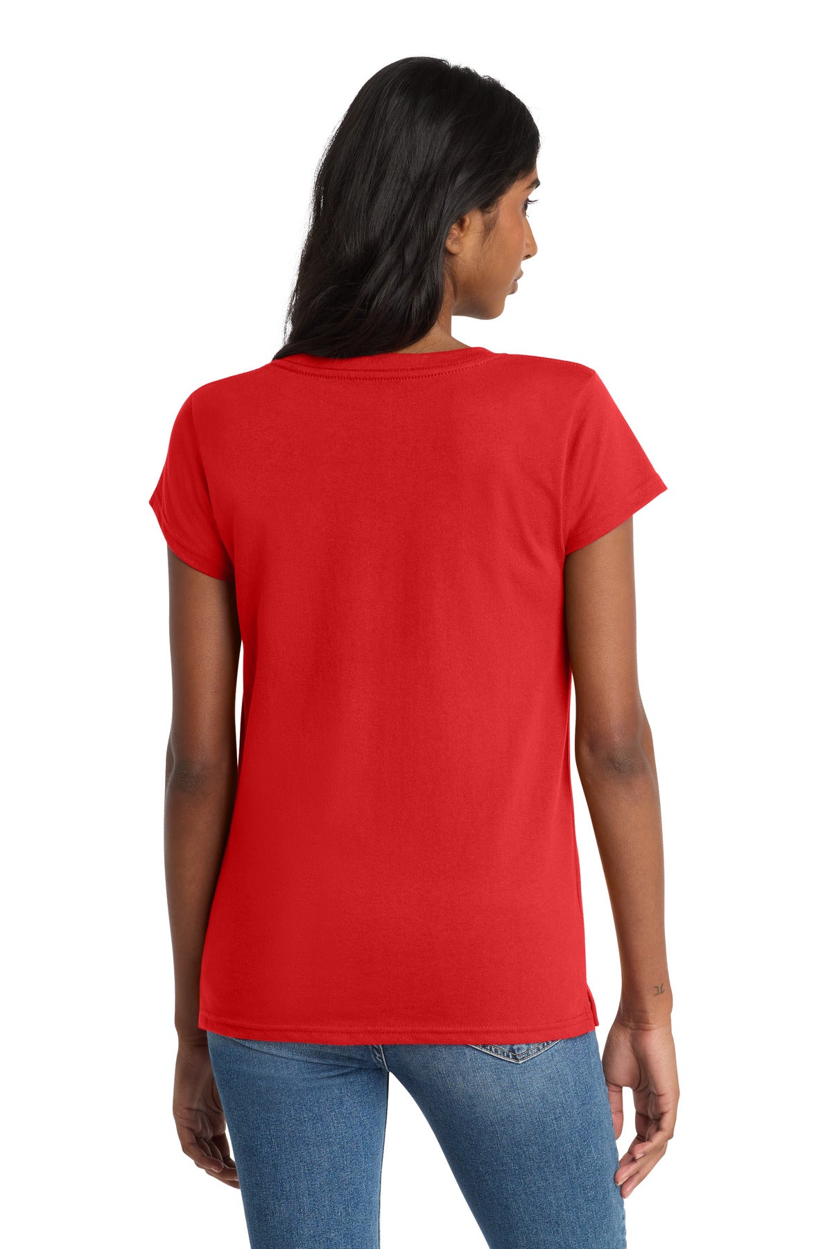 District Women's Re-Tee V-Neck DT8001