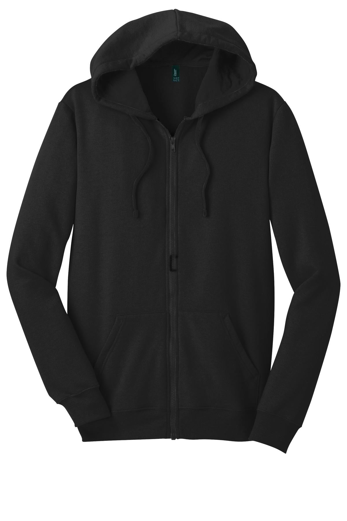 District The Concert Fleece Full-Zip Hoodie DT800