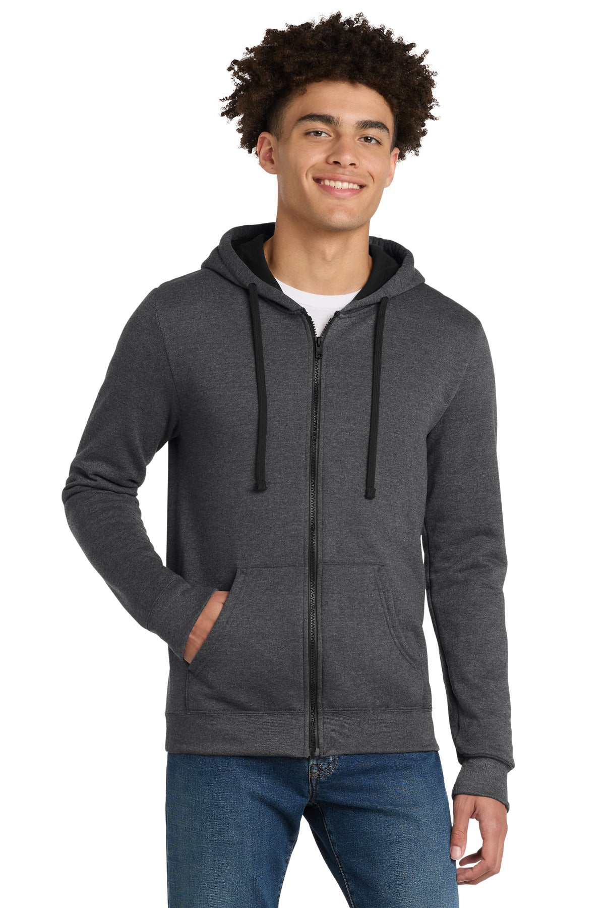 District The Concert Fleece Full-Zip Hoodie DT800