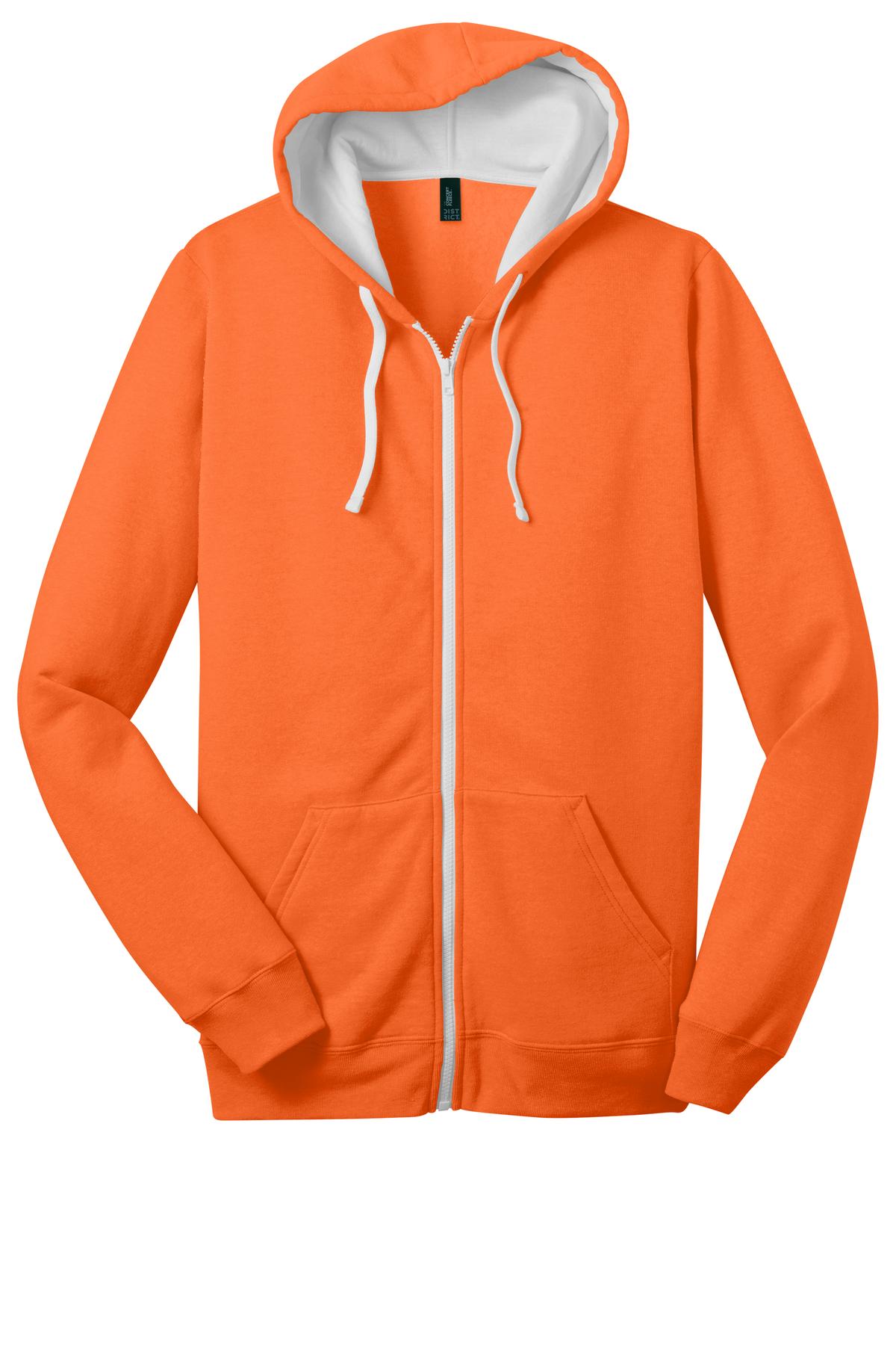 District The Concert Fleece Full-Zip Hoodie DT800