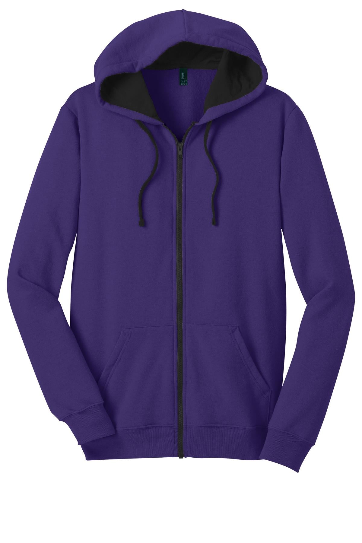 District The Concert Fleece Full-Zip Hoodie DT800
