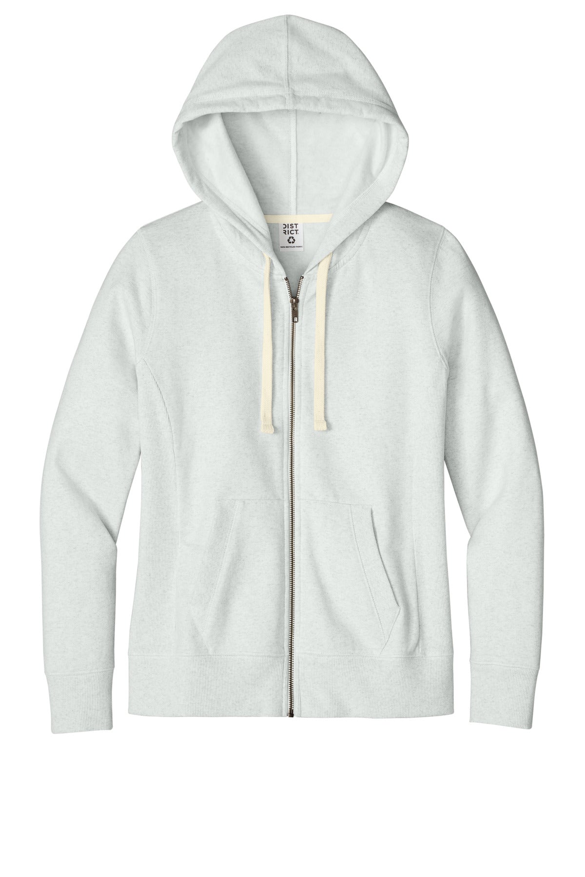 District Women's Re-Fleece Full-Zip Hoodie DT8103