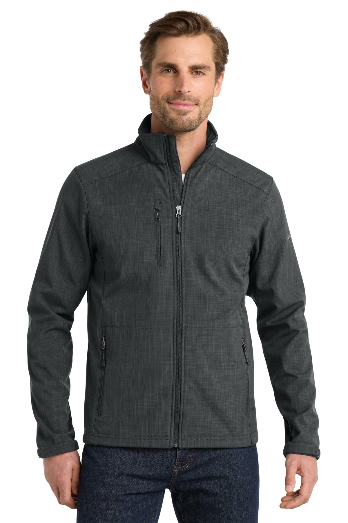 Eddie Bauer Shaded Crosshatch Soft Shell Jacket EB532
