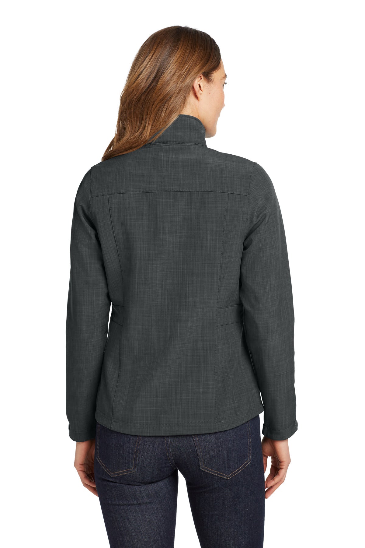Eddie Bauer Women's Shaded Crosshatch Soft Shell Jacket EB533