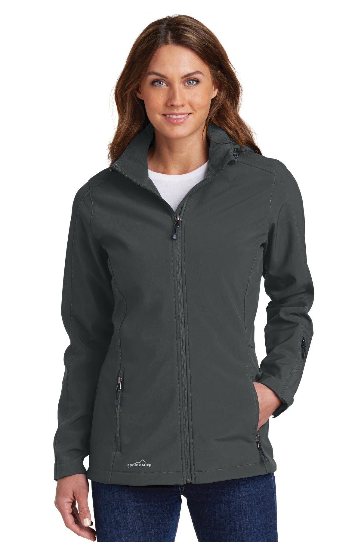Eddie Bauer Women's Hooded Soft Shell Parka EB537