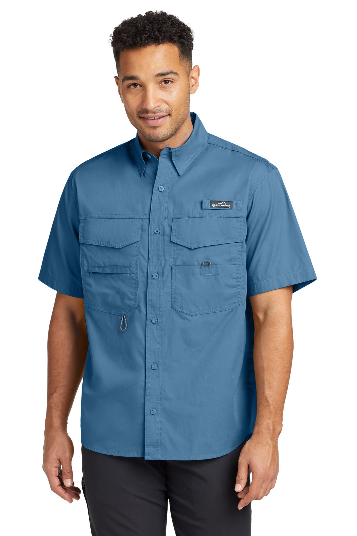 Eddie Bauer Short Sleeve Fishing Shirt EB608