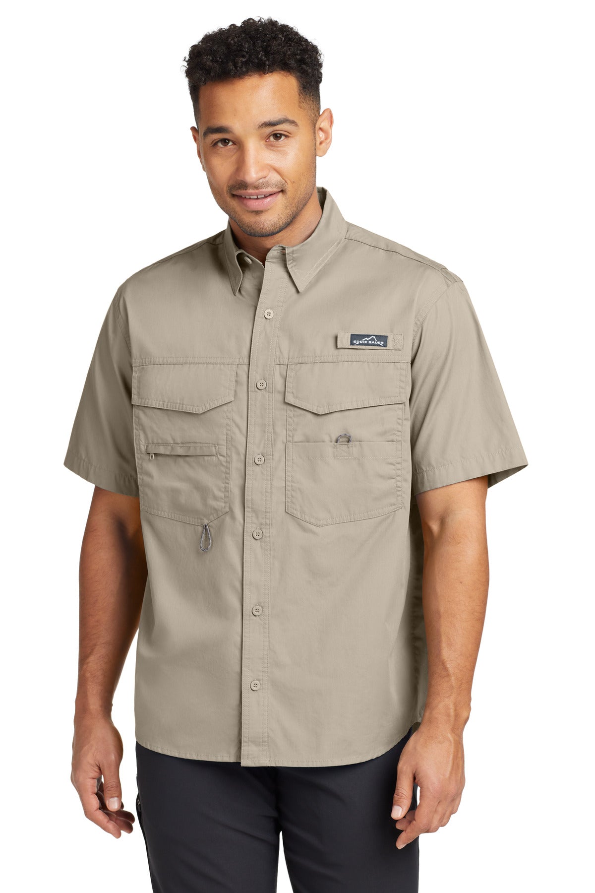 Eddie Bauer Short Sleeve Fishing Shirt EB608