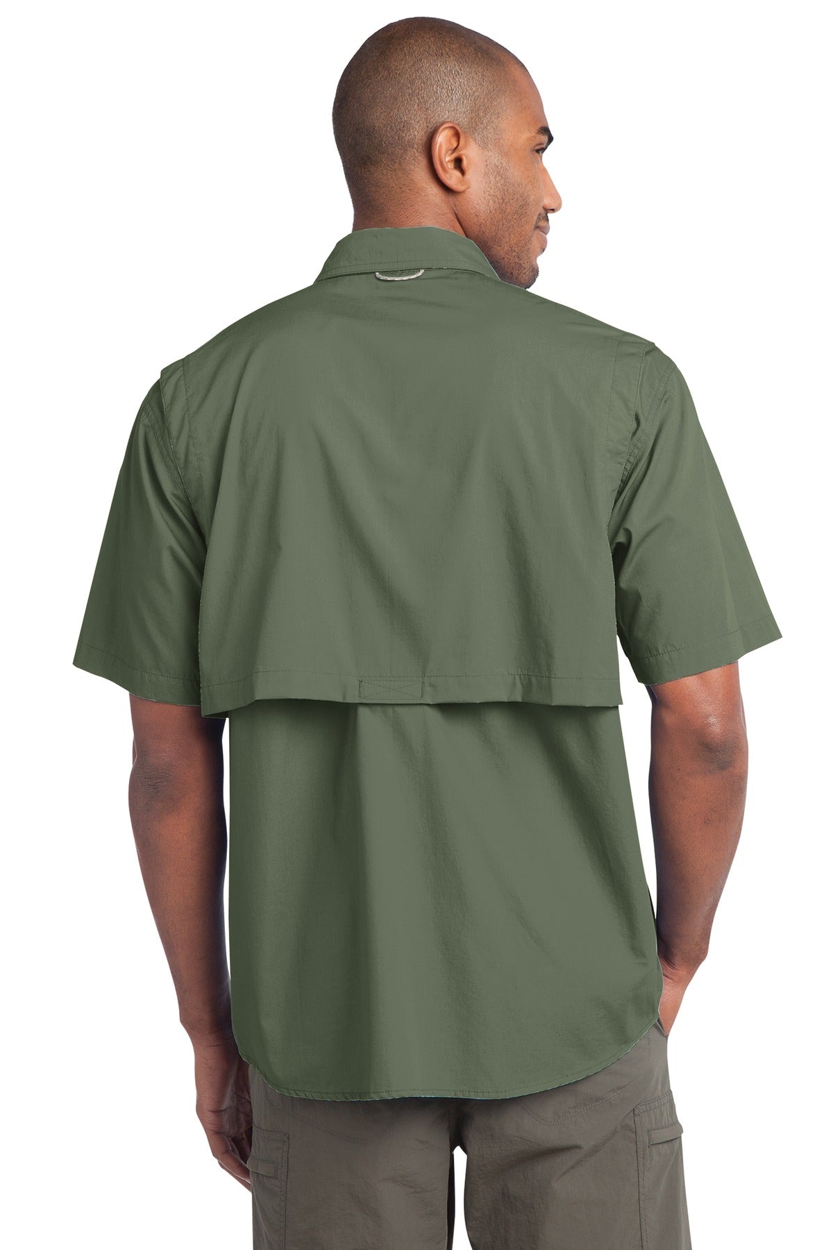 Eddie Bauer Short Sleeve Fishing Shirt EB608