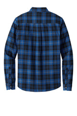 Eddie Bauer Long Sleeve Favorite Flannel Plaid Shirt EB610