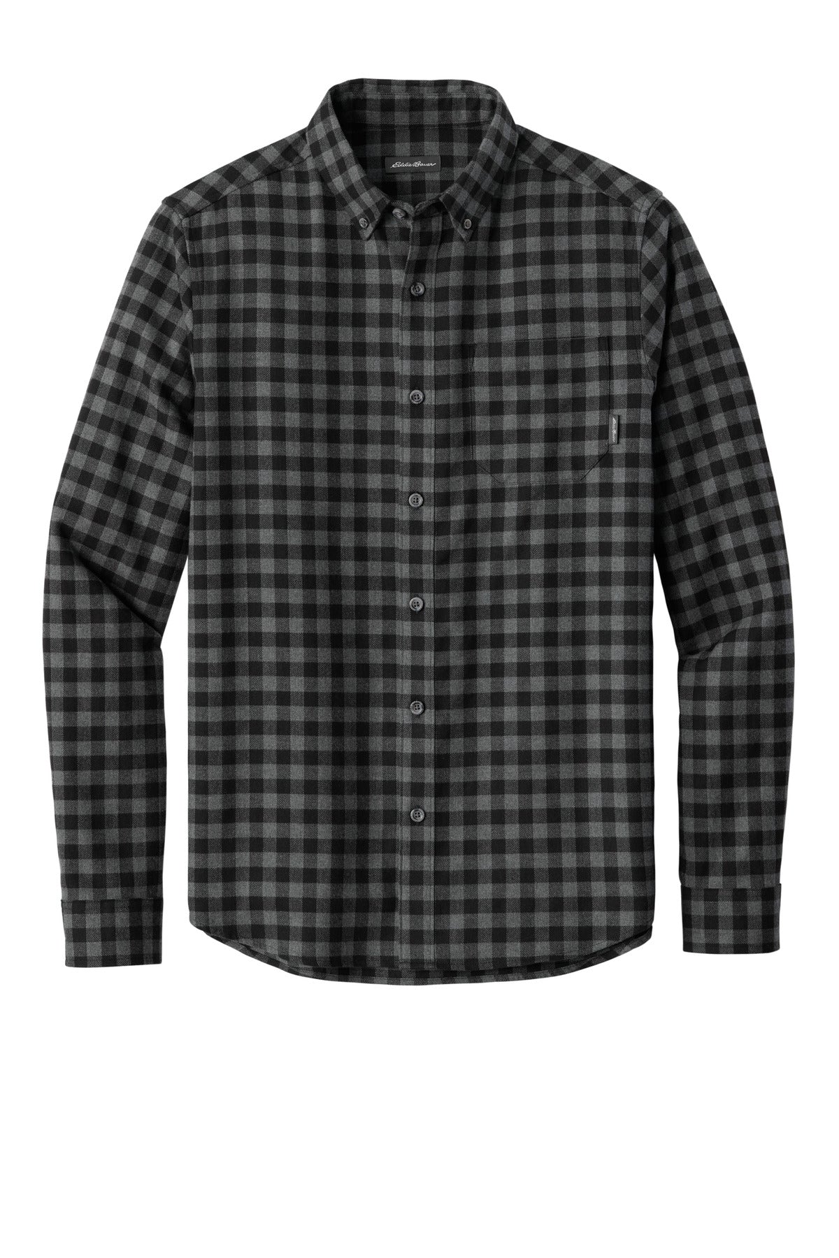 Eddie Bauer Long Sleeve Favorite Flannel Plaid Shirt EB610