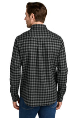 Eddie Bauer Long Sleeve Favorite Flannel Plaid Shirt EB610