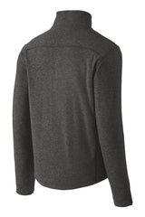 Port Authority Heather Microfleece Full-Zip Jacket F235