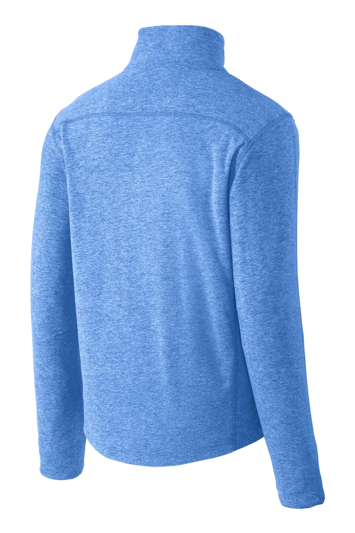Port Authority Heather Microfleece Full-Zip Jacket F235
