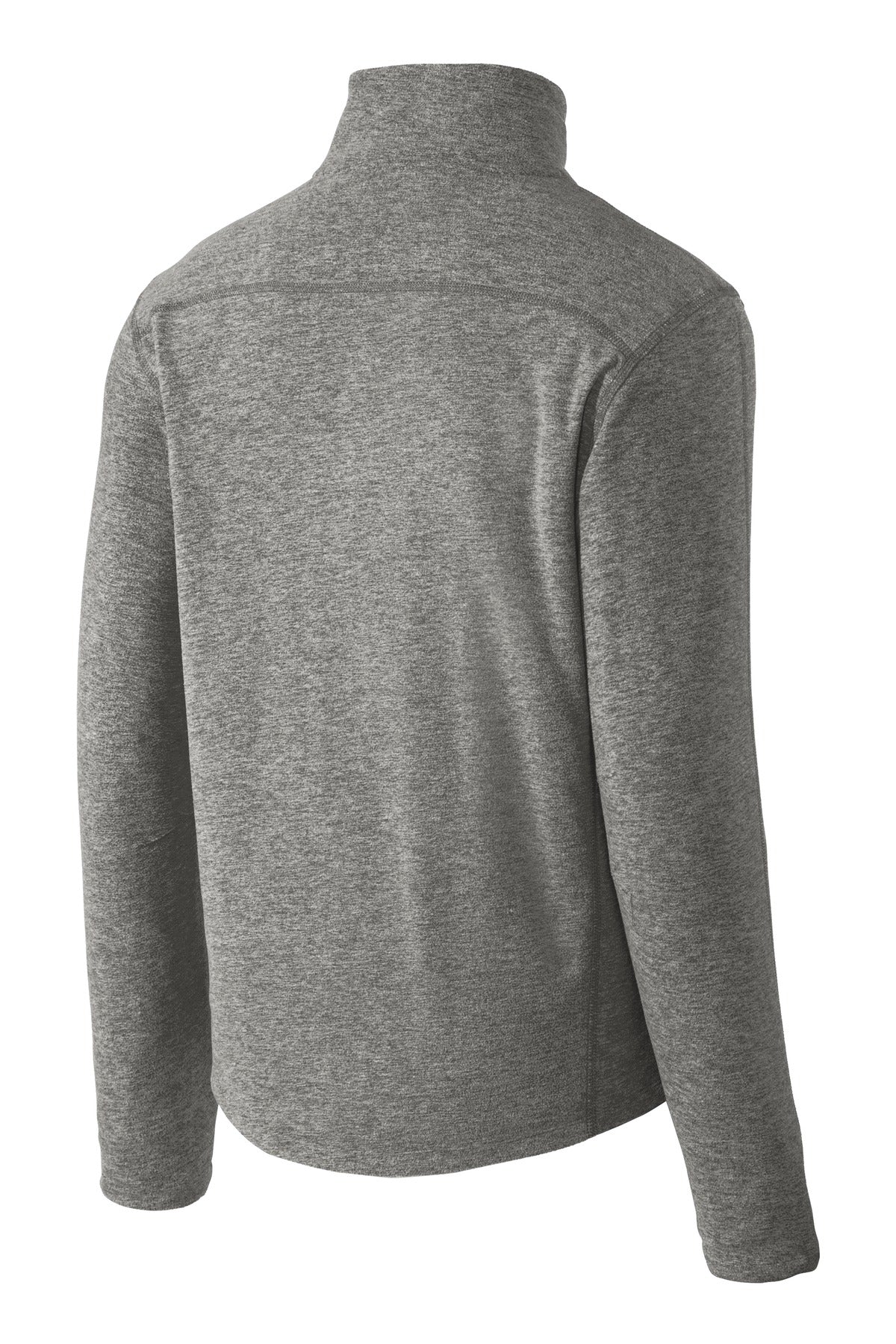 Port Authority Heather Microfleece Full-Zip Jacket F235