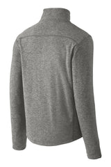 Port Authority Heather Microfleece Full-Zip Jacket F235