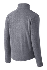 Port Authority Heather Microfleece Full-Zip Jacket F235