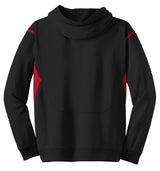 Sport-Tek Tech Fleece Colorblock Hooded Sweatshirt F246
