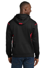 Sport-Tek Tech Fleece Colorblock Hooded Sweatshirt F246