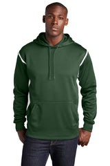Sport-Tek Tech Fleece Colorblock Hooded Sweatshirt F246