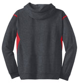 Sport-Tek Tech Fleece Colorblock Hooded Sweatshirt F246