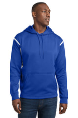 Sport-Tek Tech Fleece Colorblock Hooded Sweatshirt F246